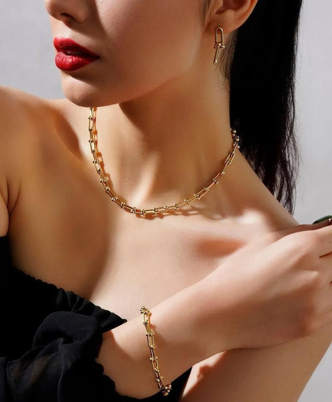 Ensemble bijoux tiffany