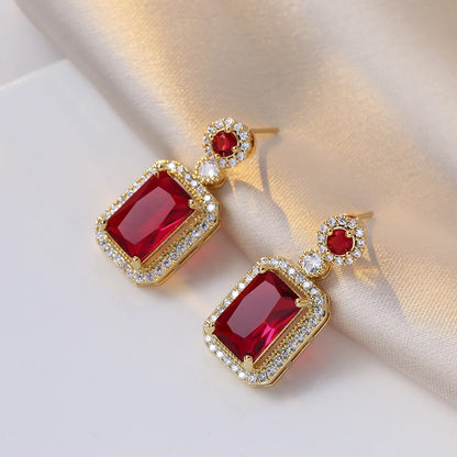 Ensemble éclat rouge