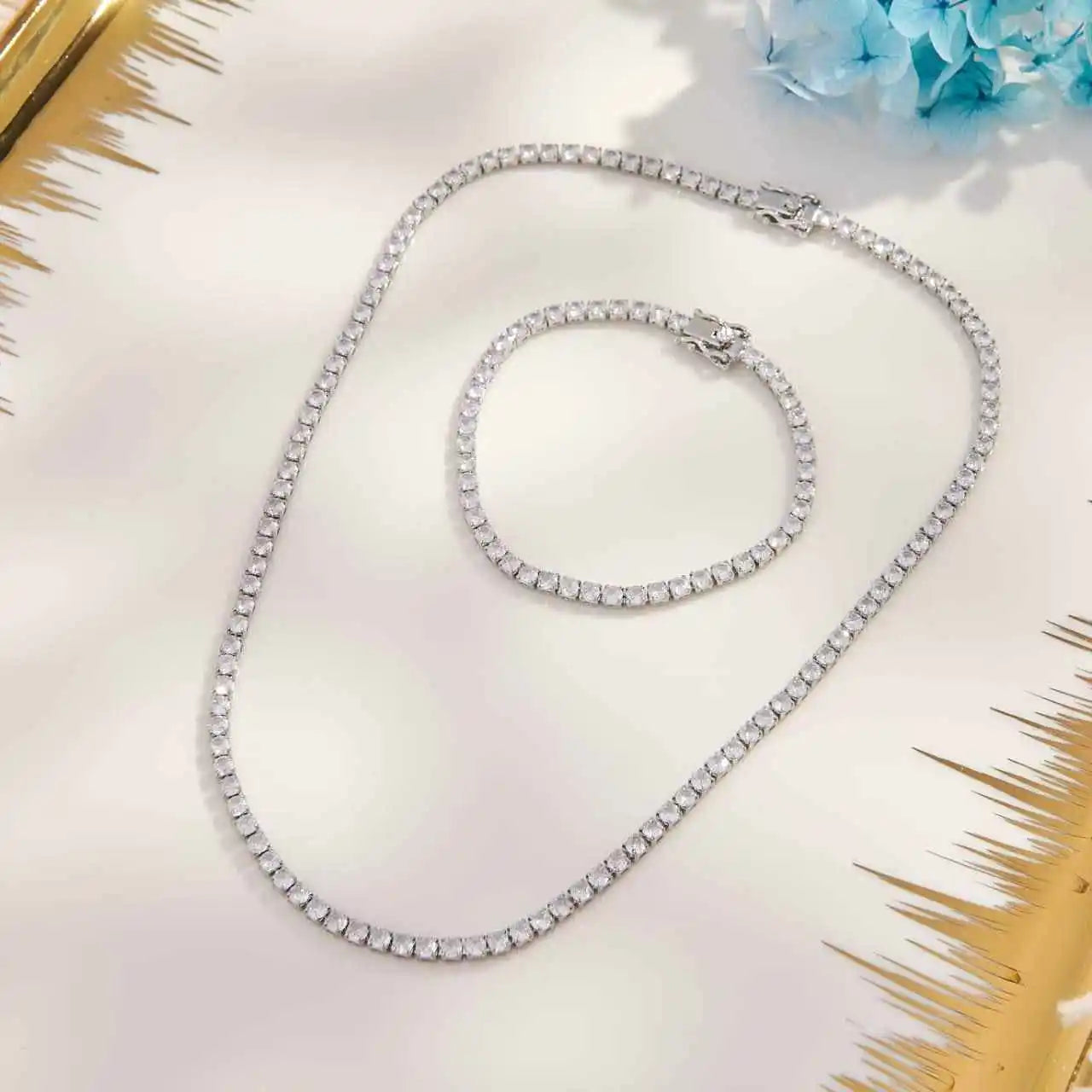 ensemble bijoux riviére